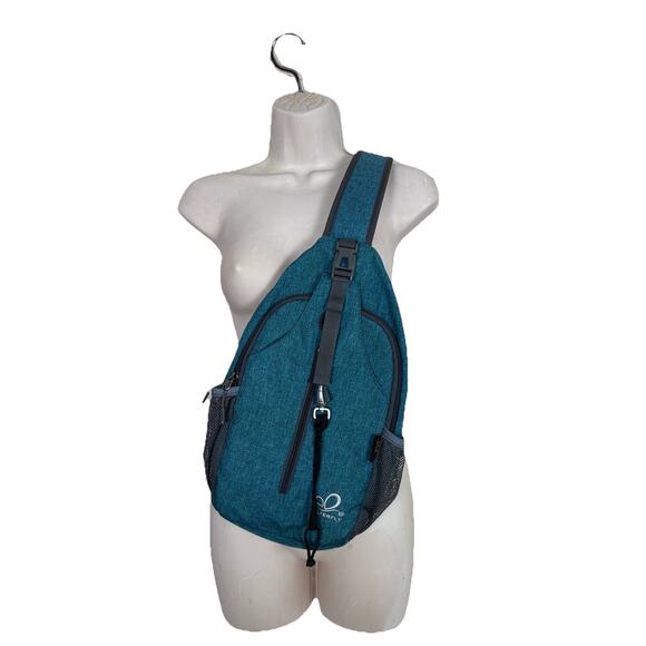 WATERFLY Chest Bag Crossbody Sling Pack Packable Cycling Backpack for Hiking - Picture 1 of 7